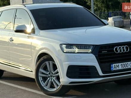 Белый Ауди Ку 7, объемом двигателя 2.97 л и пробегом 337 тыс. км за 31000 $, фото 1 на Automoto.ua