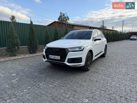 Ауди Ку 7 2016 в Коростышеве на Automoto.ua Белый Ауди Ку 7, объемом двигателя 3 л и пробегом 135 тыс. км за 27300 $, фото 1 на Automoto.ua