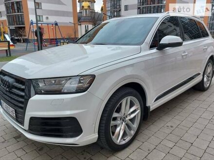 Ауди Ку 7 2016 в Ивано-Франковске на Automoto.ua Белый Ауди Ку 7, объемом двигателя 3 л и пробегом 96 тыс. км за 39900 $, фото 1 на Automoto.ua