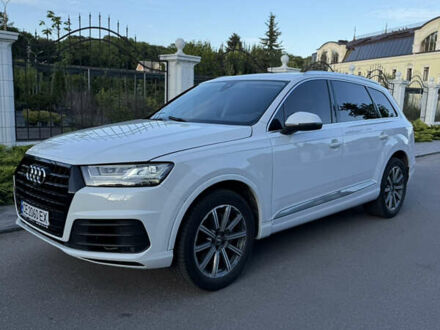 Ауди Ку 7 2017 в Виннице на Automoto.ua Белый Ауди Ку 7, объемом двигателя 3 л и пробегом 157 тыс. км за 24999 $, фото 1 на Automoto.ua
