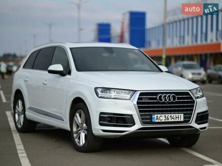 Ауди Ку 7 2017 в Луцке на Automoto.ua Белый Ауди Ку 7, объемом двигателя 3 л и пробегом 178 тыс. км за 28900 $, фото 1 на Automoto.ua