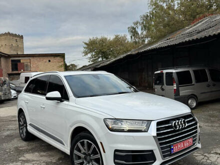 Ауди Ку 7 2017 в Луцке на Automoto.ua Белый Ауди Ку 7, объемом двигателя 3 л и пробегом 234 тыс. км за 20000 $, фото 1 на Automoto.ua