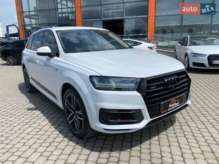 Ауди Ку 7 2017 в Львове на Automoto.ua Белый Ауди Ку 7, объемом двигателя 3 л и пробегом 113 тыс. км за 34500 $, фото 1 на Automoto.ua
