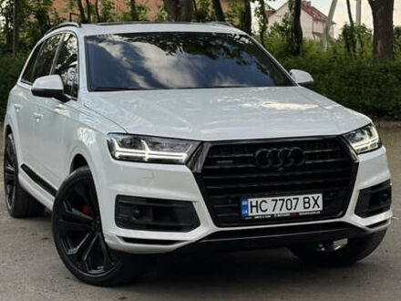 Ауди Ку 7 2017 в Львове на Automoto.ua Белый Ауди Ку 7, объемом двигателя 3 л и пробегом 140 тыс. км за 31500 $, фото 1 на Automoto.ua