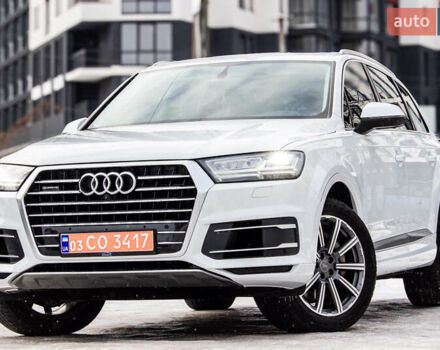 Белый Ауди Ку 7, объемом двигателя 3 л и пробегом 98 тыс. км за 27900 $, фото 1 на Automoto.ua