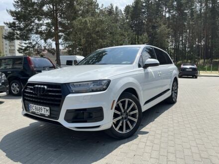 Ауди Ку 7 2017 в Львове на Automoto.ua Белый Ауди Ку 7, объемом двигателя 3 л и пробегом 294 тыс. км за 26000 $, фото 1 на Automoto.ua