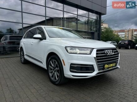 Білий Ауді Ку 7, об'ємом двигуна 3 л та пробігом 48 тис. км за 37200 $, фото 1 на Automoto.ua