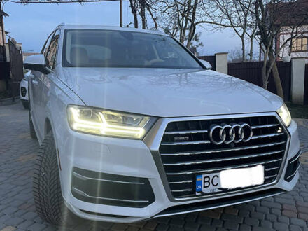 Ауди Ку 7 2017 в Дрогобыче на Automoto.ua Белый Ауди Ку 7, объемом двигателя 3 л и пробегом 54 тыс. км за 34800 $, фото 1 на Automoto.ua
