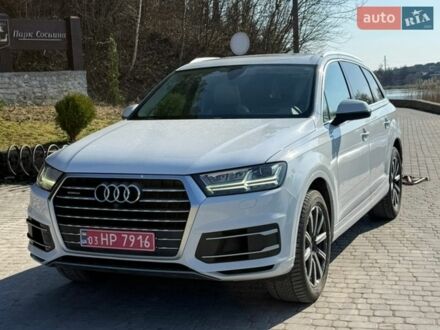 Белый Ауди Ку 7, объемом двигателя 3 л и пробегом 208 тыс. км за 23500 $, фото 1 на Automoto.ua