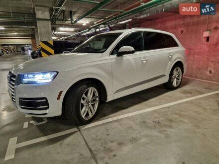 Ауди Ку 7 2017 в Киеве на Automoto.ua Белый Ауди Ку 7, объемом двигателя 3 л и пробегом 85 тыс. км за 35500 $, фото 1 на Automoto.ua