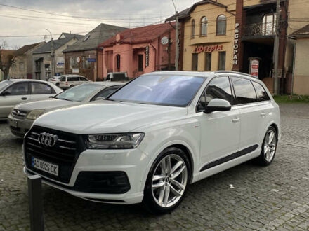 Ауди Ку 7 2017 в Тячеве на Automoto.ua Белый Ауди Ку 7, объемом двигателя 2.97 л и пробегом 216 тыс. км за 48400 $, фото 1 на Automoto.ua