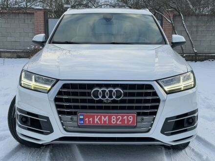 Белый Ауди Ку 7, объемом двигателя 3 л и пробегом 156 тыс. км за 27999 $, фото 1 на Automoto.ua