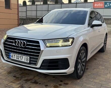 Белый Ауди Ку 7, объемом двигателя 3 л и пробегом 195 тыс. км за 23500 $, фото 1 на Automoto.ua