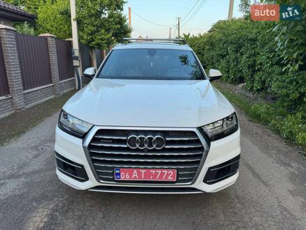 Белый Ауди Ку 7, объемом двигателя 3 л и пробегом 115 тыс. км за 29700 $, фото 1 на Automoto.ua