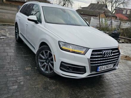 Белый Ауди Ку 7, объемом двигателя 3 л и пробегом 79 тыс. км за 42800 $, фото 1 на Automoto.ua