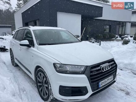 Белый Ауди Ку 7, объемом двигателя 2.97 л и пробегом 208 тыс. км за 33500 $, фото 1 на Automoto.ua