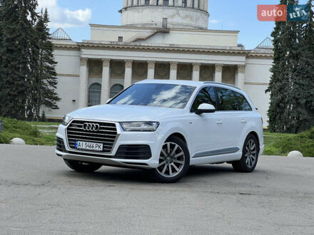 Ауди Ку 7 2018 в Киеве на Automoto.ua Белый Ауди Ку 7, объемом двигателя 2.97 л и пробегом 101 тыс. км за 54000 $, фото 1 на Automoto.ua