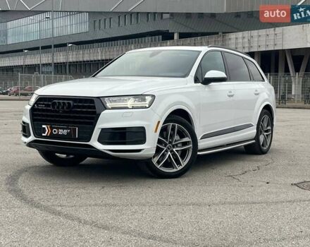 Белый Ауди Ку 7, объемом двигателя 3 л и пробегом 105 тыс. км за 31990 $, фото 1 на Automoto.ua