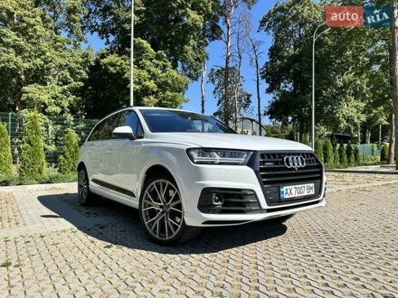 Ауди Ку 7 2018 в Харькове на Automoto.ua Белый Ауди Ку 7, объемом двигателя 3 л и пробегом 91 тыс. км за 36499 $, фото 1 на Automoto.ua