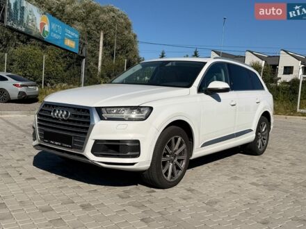 Белый Ауди Ку 7, объемом двигателя 3 л и пробегом 55 тыс. км за 24800 $, фото 1 на Automoto.ua