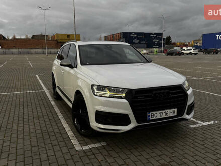 Ауди Ку 7 2018 в Тернополе на Automoto.ua Белый Ауди Ку 7, объемом двигателя 3 л и пробегом 151 тыс. км за 40900 $, фото 1 на Automoto.ua