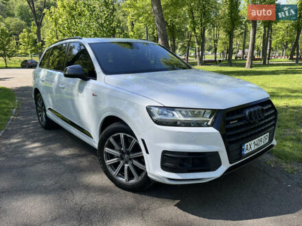 Ауди Ку 7 2018 в Киеве на Automoto.ua Белый Ауди Ку 7, объемом двигателя 3 л и пробегом 81 тыс. км за 41800 $, фото 1 на Automoto.ua