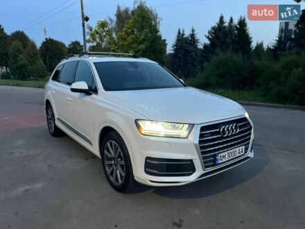 Белый Ауди Ку 7, объемом двигателя 3 л и пробегом 80 тыс. км за 32000 $, фото 1 на Automoto.ua