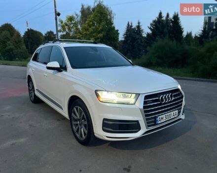 Белый Ауди Ку 7, объемом двигателя 3 л и пробегом 80 тыс. км за 32000 $, фото 1 на Automoto.ua