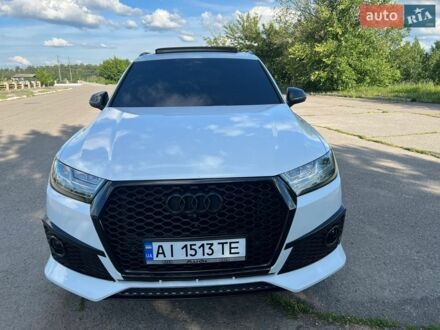 Белый Ауди Ку 7, объемом двигателя 3 л и пробегом 170 тыс. км за 29900 $, фото 1 на Automoto.ua