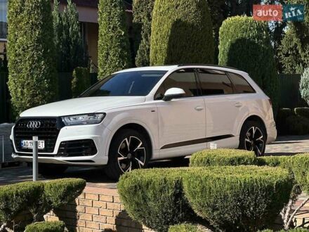 Ауді Ку 7 2019 у Мукачеве на Automoto.ua Білий Ауді Ку 7, об'ємом двигуна 3 л та пробігом 42 тис. км за 34000 $, фото 1 на Automoto.ua