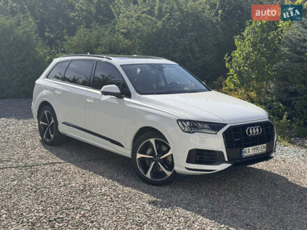 Ауди Ку 7 2019 в Киеве на Automoto.ua Белый Ауди Ку 7, объемом двигателя 3 л и пробегом 120 тыс. км за 50300 $, фото 1 на Automoto.ua