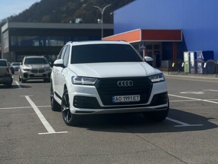 Ауди Ку 7 2019 в Мукачеве на Automoto.ua Белый Ауди Ку 7, объемом двигателя 3 л и пробегом 33 тыс. км за 35000 $, фото 1 на Automoto.ua