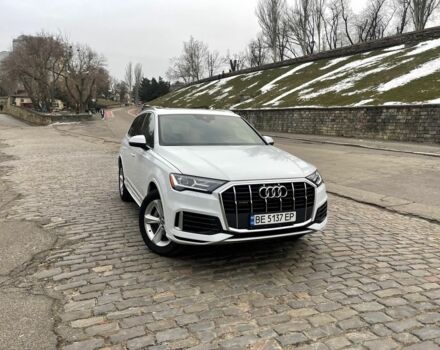 Белый Ауди Ку 7, объемом двигателя 3 л и пробегом 10 тыс. км за 52800 $, фото 1 на Automoto.ua