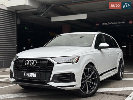 Ауди Ку 7 2019 в Киеве на Automoto.ua Белый Ауди Ку 7, объемом двигателя 3 л и пробегом 113 тыс. км за 47000 $, фото 1 на Automoto.ua