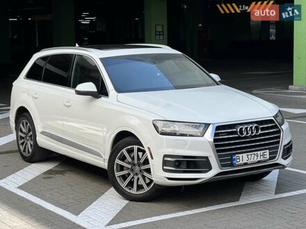 Ауди Ку 7 2019 в Киеве на Automoto.ua Белый Ауди Ку 7, объемом двигателя 3 л и пробегом 123 тыс. км за 32500 $, фото 1 на Automoto.ua