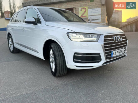 Ауди Ку 7 2019 в Киеве на Automoto.ua Белый Ауди Ку 7, объемом двигателя 1.98 л и пробегом 116 тыс. км за 34300 $, фото 1 на Automoto.ua
