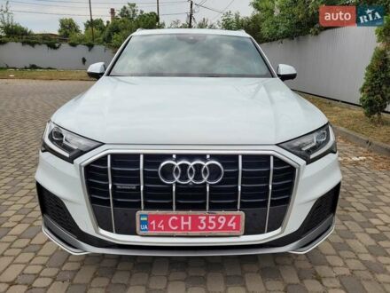 Ауди Ку 7 2020 в Ивано-Франковске на Automoto.ua Белый Ауди Ку 7, объемом двигателя 3 л и пробегом 96 тыс. км за 55000 $, фото 1 на Automoto.ua