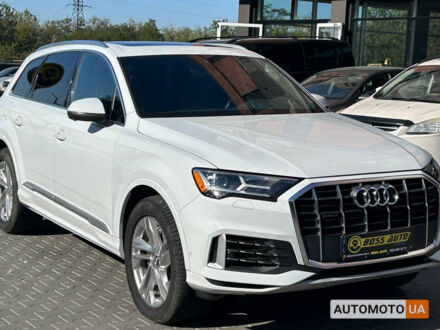 Ауди Ку 7 2020 в Черновцах на Automoto.ua Белый Ауди Ку 7, объемом двигателя 3 л и пробегом 98 тыс. км за 46500 $, фото 1 на Automoto.ua