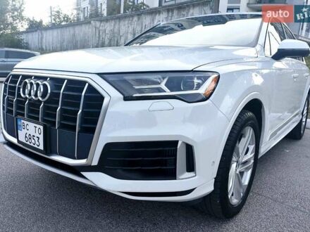 Ауди Ку 7 2020 в Львове на Automoto.ua Белый Ауди Ку 7, объемом двигателя 3 л и пробегом 89 тыс. км за 55000 $, фото 1 на Automoto.ua