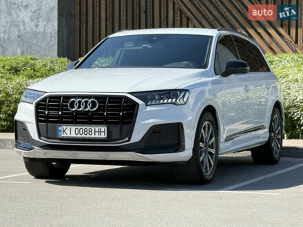 Ауди Ку 7 2020 в Киеве на Automoto.ua Белый Ауди Ку 7, объемом двигателя 2.97 л и пробегом 153 тыс. км за 58000 $, фото 1 на Automoto.ua