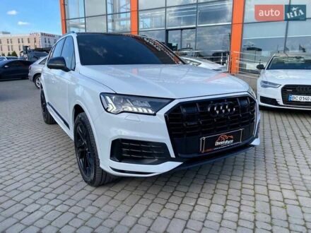 Ауди Ку 7 2020 в Львове на Automoto.ua Белый Ауди Ку 7, объемом двигателя 3 л и пробегом 105 тыс. км за 50500 $, фото 1 на Automoto.ua