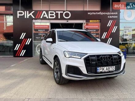 Ауди Ку 7 2020 в Львове на Automoto.ua Белый Ауди Ку 7, объемом двигателя 3 л и пробегом 56 тыс. км за 54900 $, фото 1 на Automoto.ua