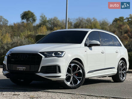 Ауди Ку 7 2021 в Днепре (Днепропетровске) на Automoto.ua Белый Ауди Ку 7, объемом двигателя 2.97 л и пробегом 95 тыс. км за 62700 $, фото 1 на Automoto.ua