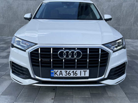 Ауди Ку 7 2021 в Киеве на Automoto.ua Белый Ауди Ку 7, объемом двигателя 2 л и пробегом 30 тыс. км за 39990 $, фото 1 на Automoto.ua