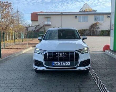 Білий Ауді Ку 7, об'ємом двигуна 3 л та пробігом 59 тис. км за 53500 $, фото 1 на Automoto.ua