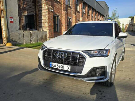 Ауди Ку 7 2021 в Киеве на Automoto.ua Белый Ауди Ку 7, объемом двигателя 3 л и пробегом 61 тыс. км за 41100 $, фото 1 на Automoto.ua