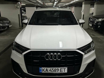Ауди Ку 7 2021 в Киеве на Automoto.ua Белый Ауди Ку 7, объемом двигателя 2.97 л и пробегом 92 тыс. км за 63000 $, фото 1 на Automoto.ua