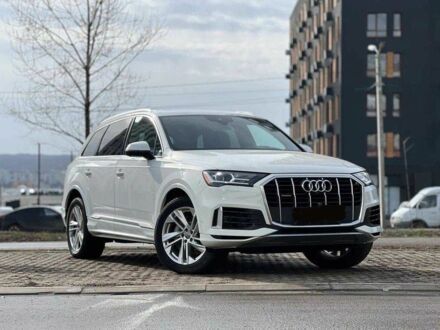 Ауди Ку 7 2021 в Львове на Automoto.ua Белый Ауди Ку 7, объемом двигателя 0 л и пробегом 48 тыс. км за 39200 $, фото 1 на Automoto.ua