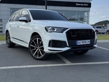 Ауди Ку 7 2021 в Мукачеве на Automoto.ua Белый Ауди Ку 7, объемом двигателя 3 л и пробегом 149 тыс. км за 55000 $, фото 1 на Automoto.ua