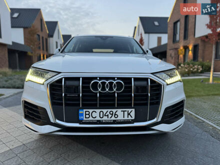 Ауді Ку 7 2022 у Львові на Automoto.ua Білий Ауді Ку 7, об'ємом двигуна 3 л та пробігом 45 тис. км за 50000 $, фото 1 на Automoto.ua